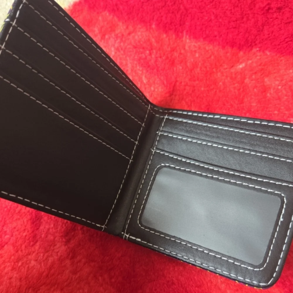 New jojos bizarre anime manga leather wallet